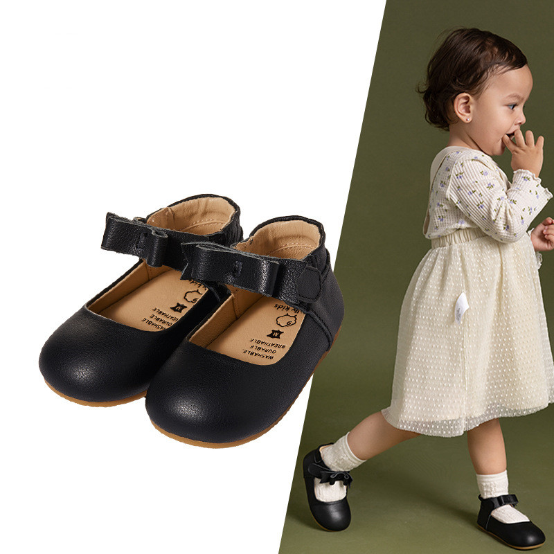 Leather Baby Toddler Shoes Soft-soled Children's Princess Shoes - MAMTASTIC