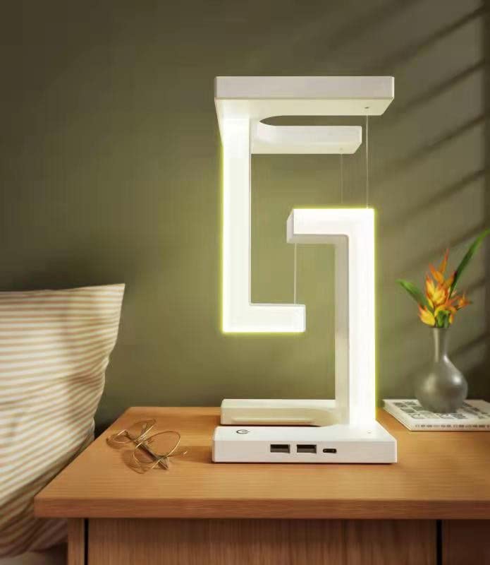 Creative Multifunctional Portable Lamp Simple Bedside Table Lamp Balcony  Courtyard Landscape Camping Lamp Usb Charging