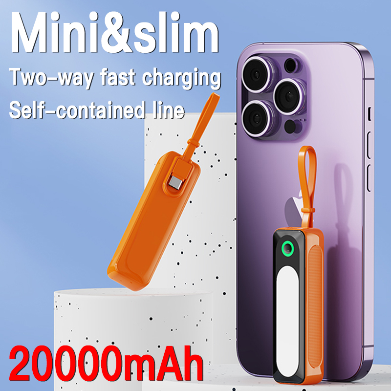 1500mAh Mini Power Emergency Pod Keychain Charger With Type-C Ultra-Compact Mini  Battery Pack Fast Charging Backup Power Bank - CJdropshipping