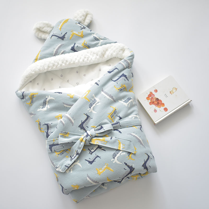 Extra Soft Cartoon Baby Quilt Thickened Cotton Blanket - MAMTASTIC