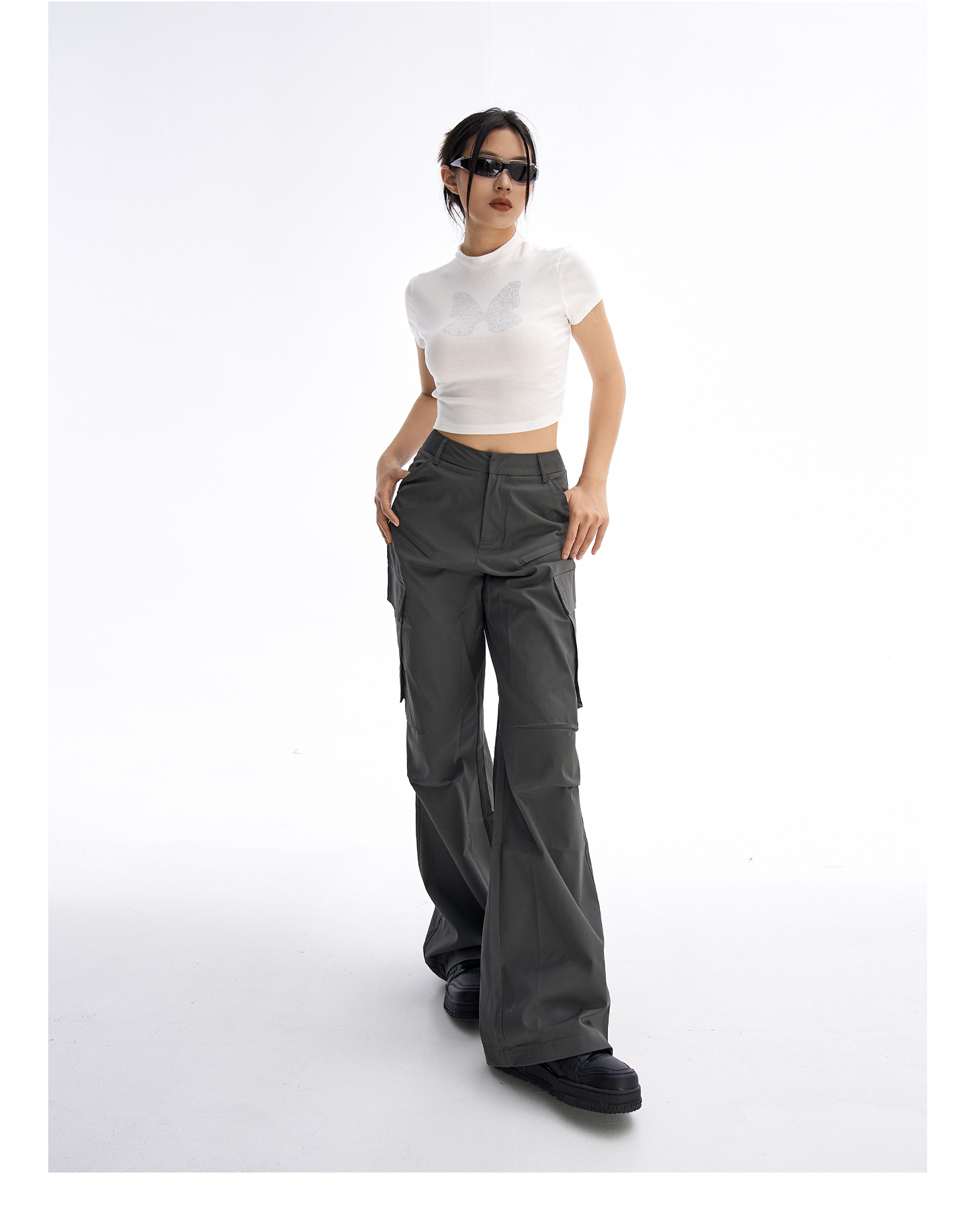 Dropship High Waist Straight Cargo Pants For Women Pocket Casual Loose  Vintage Button Female Trousers 2021 Autumn Winter Ladies Jeans to Sell  Online at a Lower Price