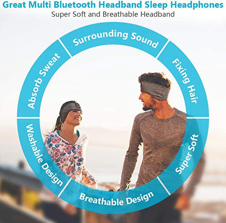Dropship Fone Bluetooth Earphones Sports Sleeping Headband Elastic Wireless  Headphones Music Eye Mask Wireless Bluetooth Headset Headband to Sell  Online at a Lower Price
