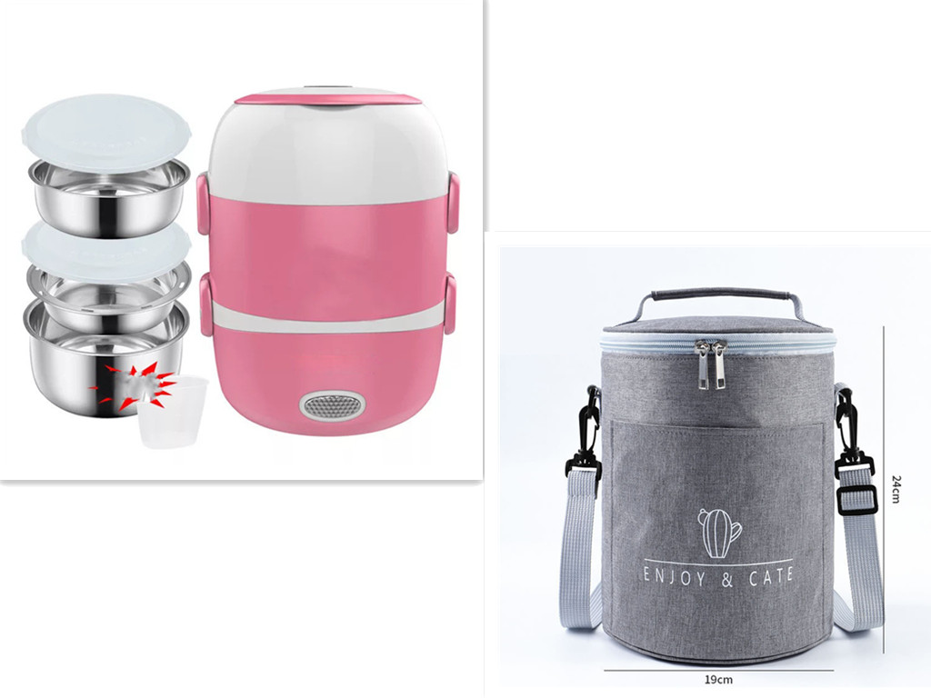 Multifunctional Heat Preservation Of Electric Lunch Box - CJdropshipping