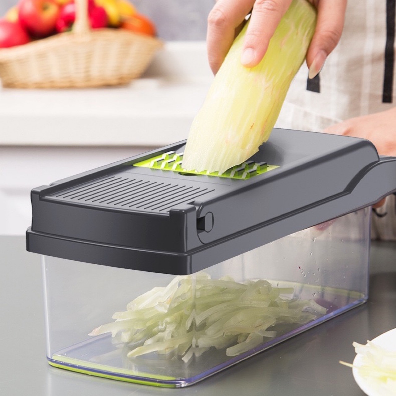 Vegetable Chopper, Kitexpert Onion Chopper Dicer Veggie Chopper