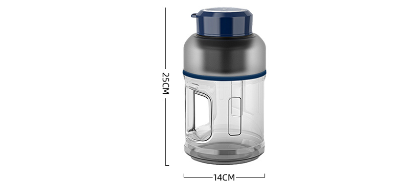 1.5L Electric Juicer Portable Bottle Mixer Fruit Juicer Cup
