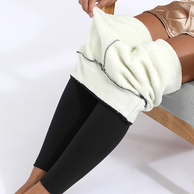 Warm Leggings With Thick Cashmere For Women Autumn And Winter High