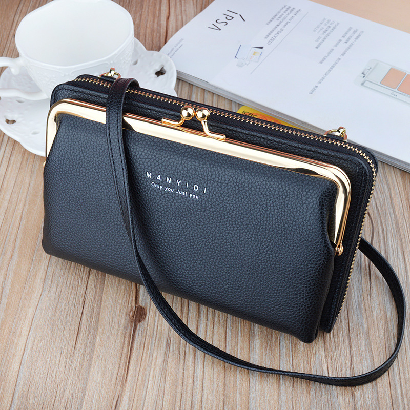 Lock Crossbody Bags Women Shoulder Bag Clutch Ladies Mobile Phone Bag ...