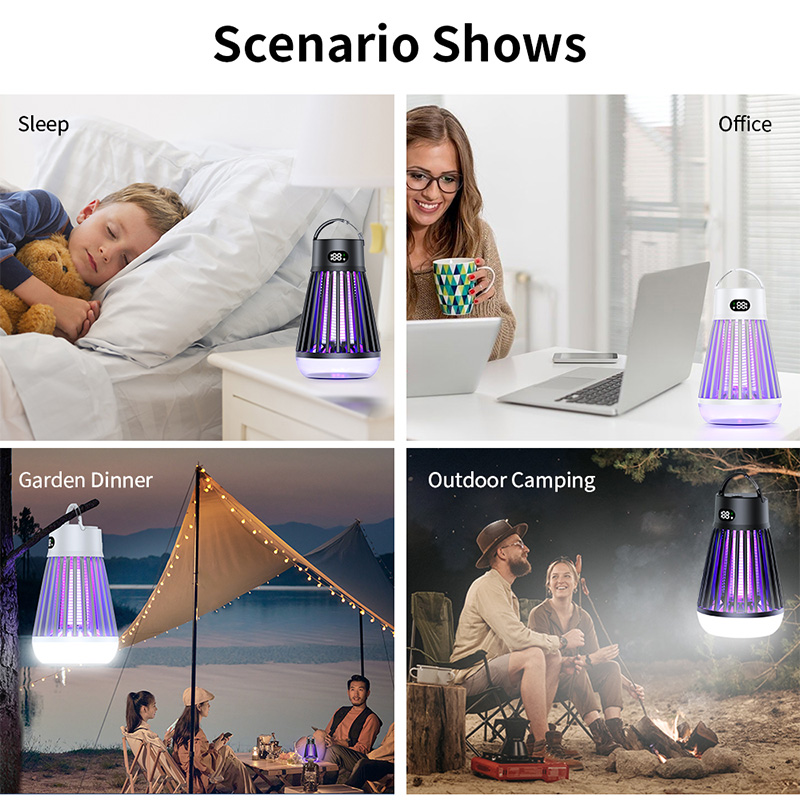 This $21 mosquito-zapping lamp can do all the dirty work for you