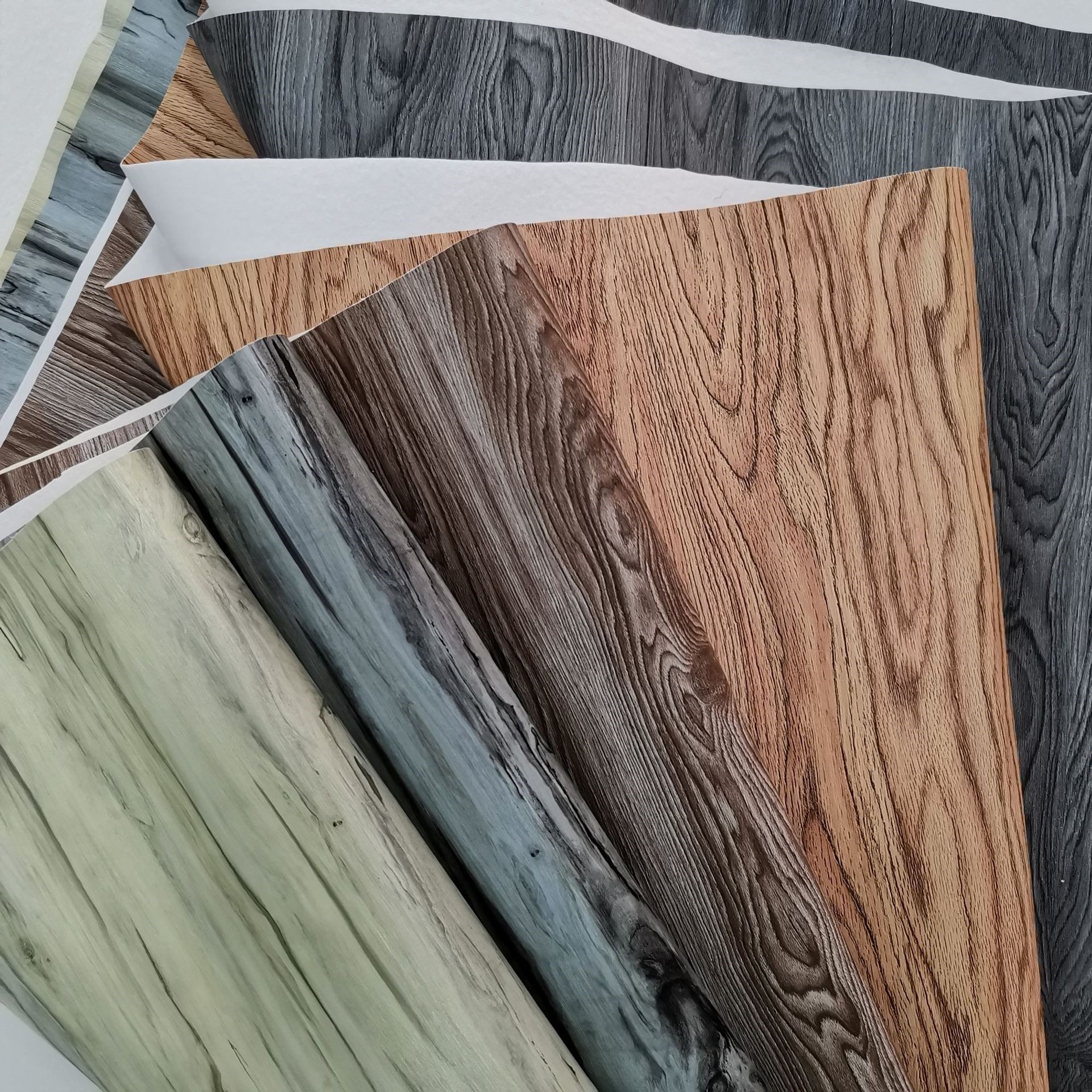 Imitation Wood Grain Compression Leather Home Decoration Wood Grain Leather Fabric CJdropshipping