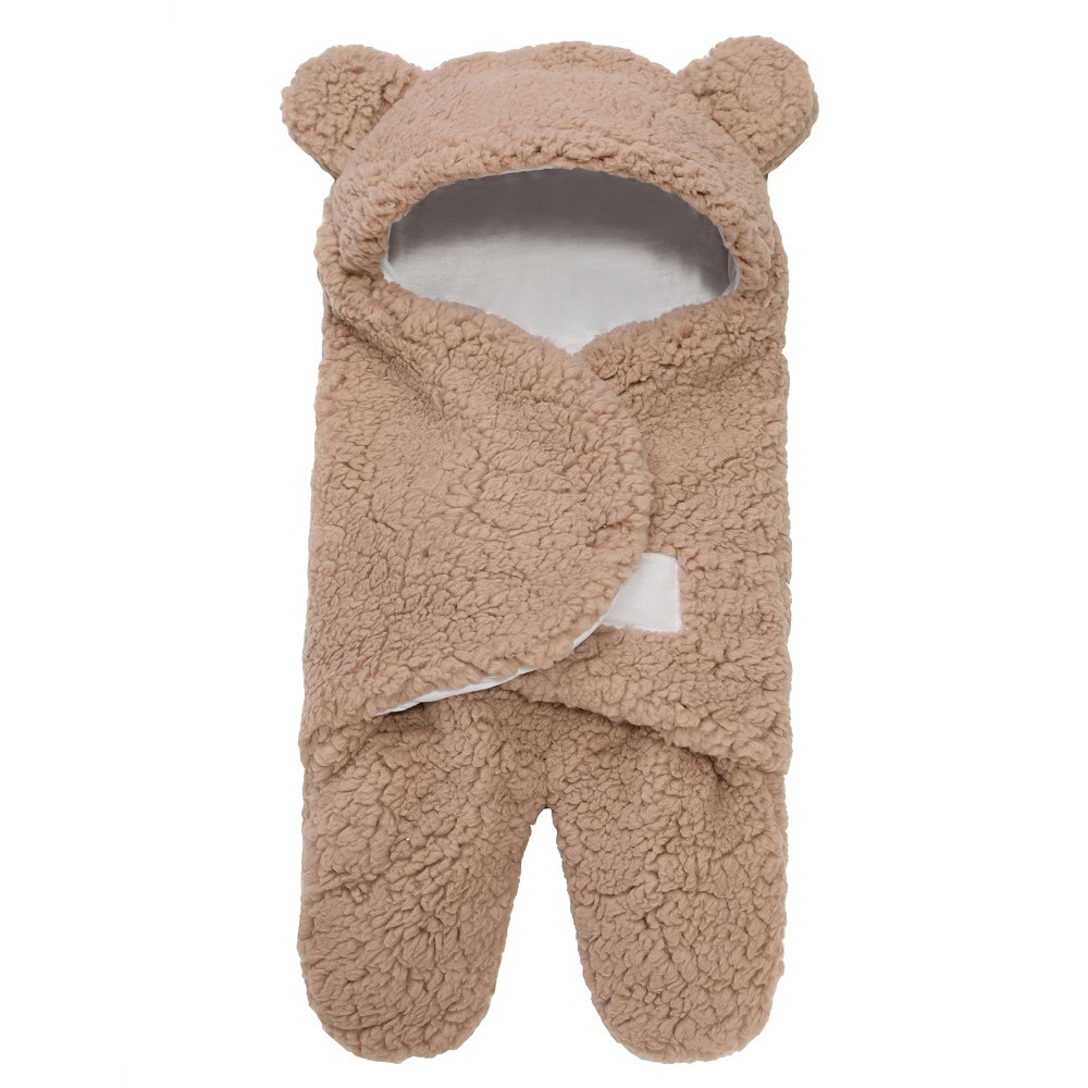 Lamb Plush Sleeping Bag for Newborns: Soft, Cozy, and Warm - MAMTASTIC