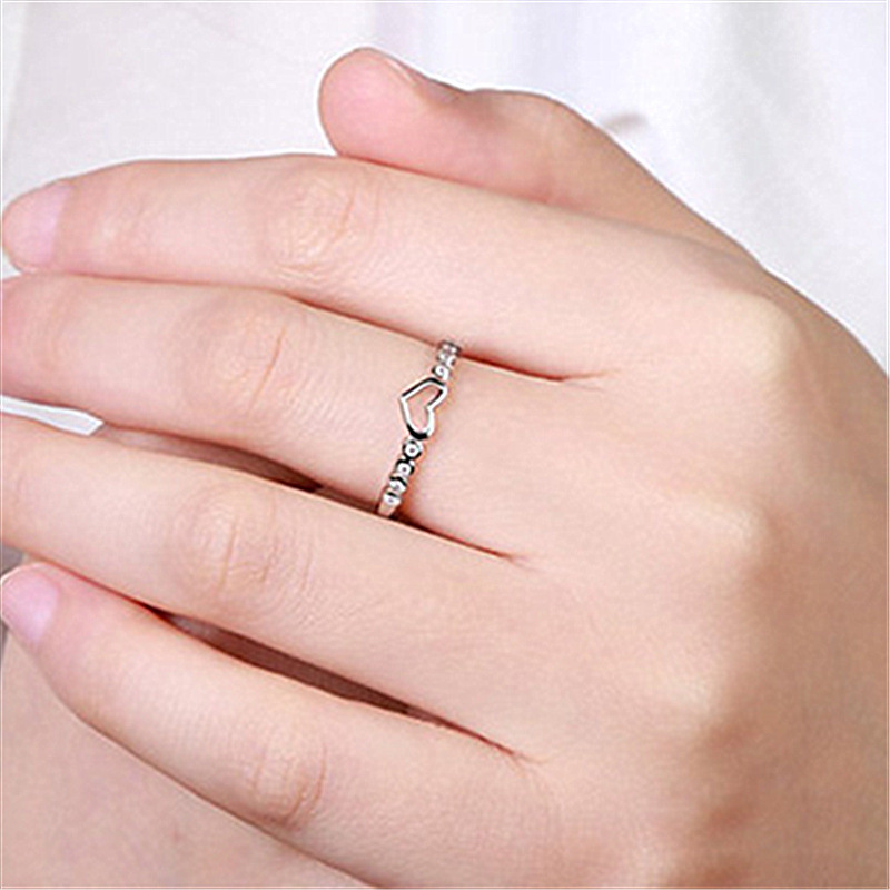Love ring female index finger ring CJdropshipping 