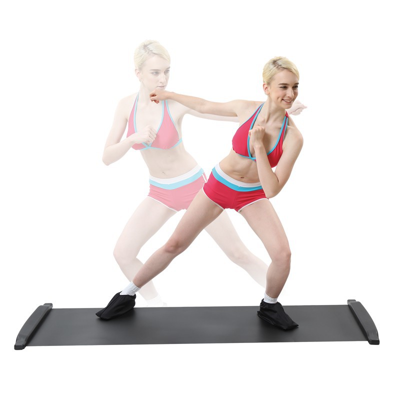 Skating Training Mat Core Exercise Sliding Pad 140 x 50 cm