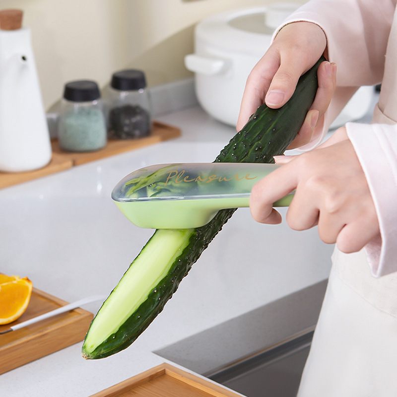 Storage Type Peeling Knife Potato Cucumber Peeler With Storage