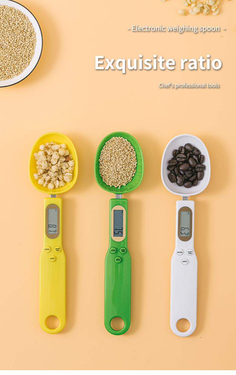 Weight Measuring Spoon, Digital Scale Kitchen