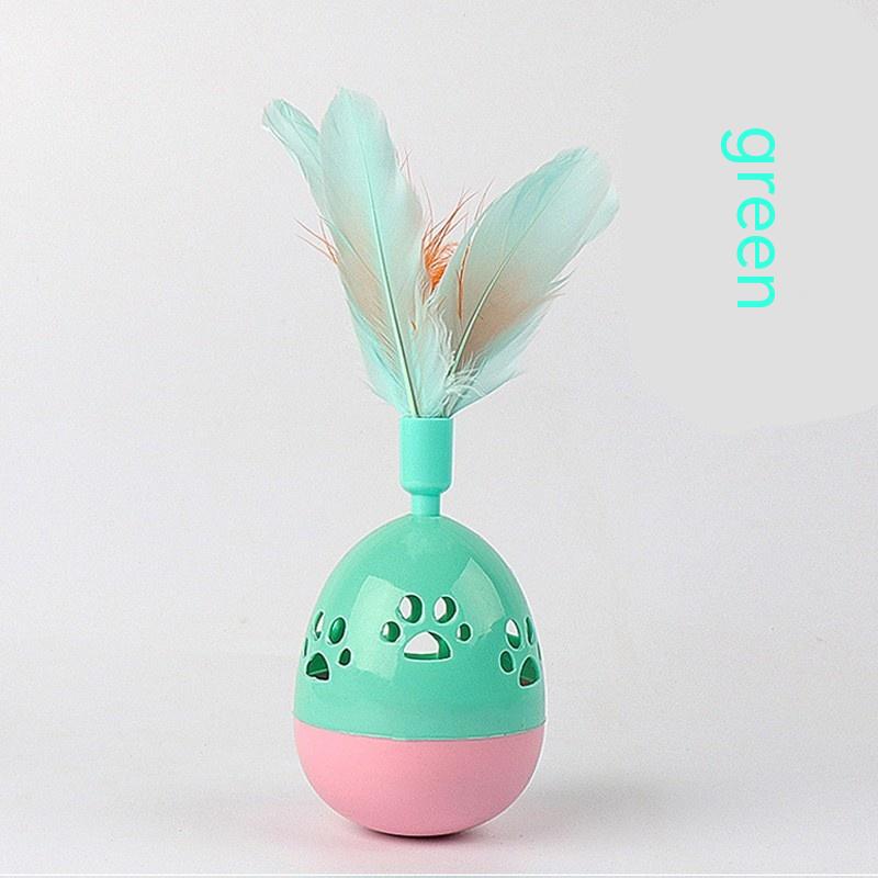 Interactive Cat Tumbler Bell Toy for Playful Pets  