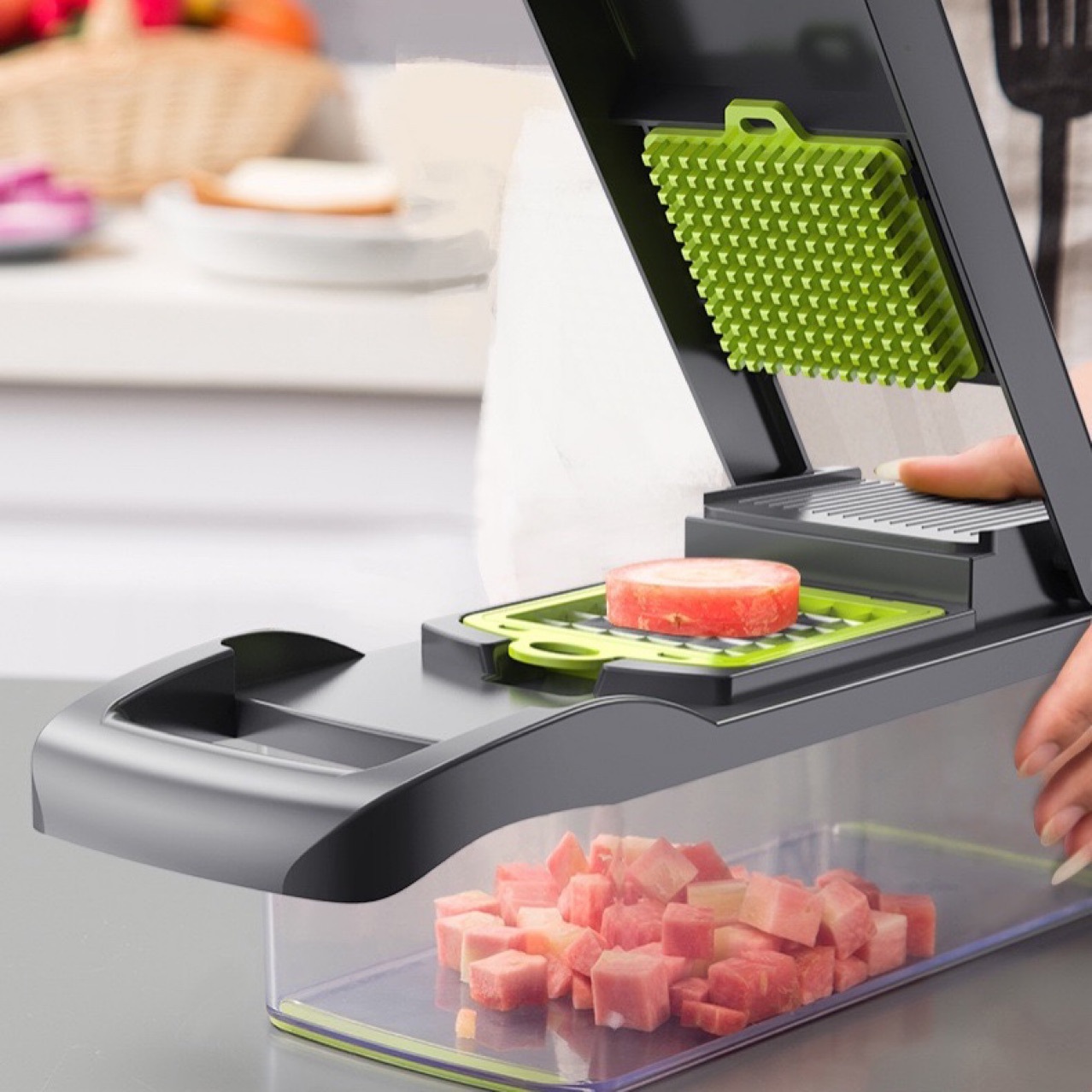 Make Your Cooking Easy and Faster  Vegetable Chopper and Dry fruit Slicer  #simplifyyourspace 