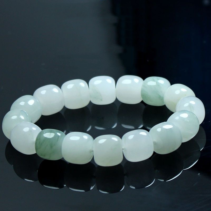 Gold Silk Jade Tianshan Cui Bracelet Necklace For Men And Women ...