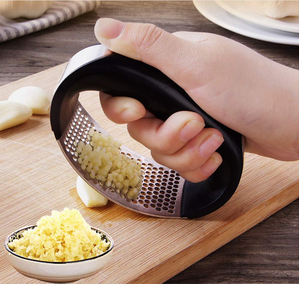 Dropship Home Stainless Steel Small Garlic Press Crusher Mincer