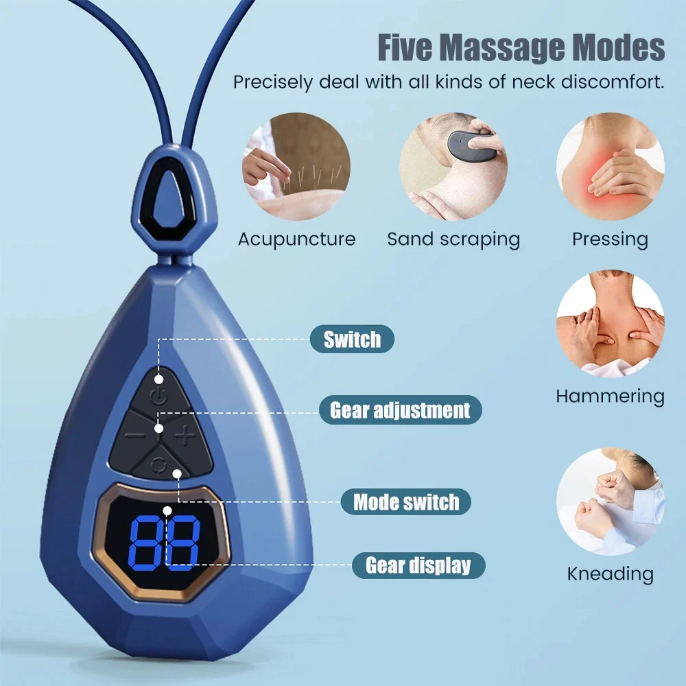Mini Neck Massager Cervical Vertebra Massager Adjustable Portable Shoulder  Back Massager For Arms Neck Shoulder Back - CJdropshipping