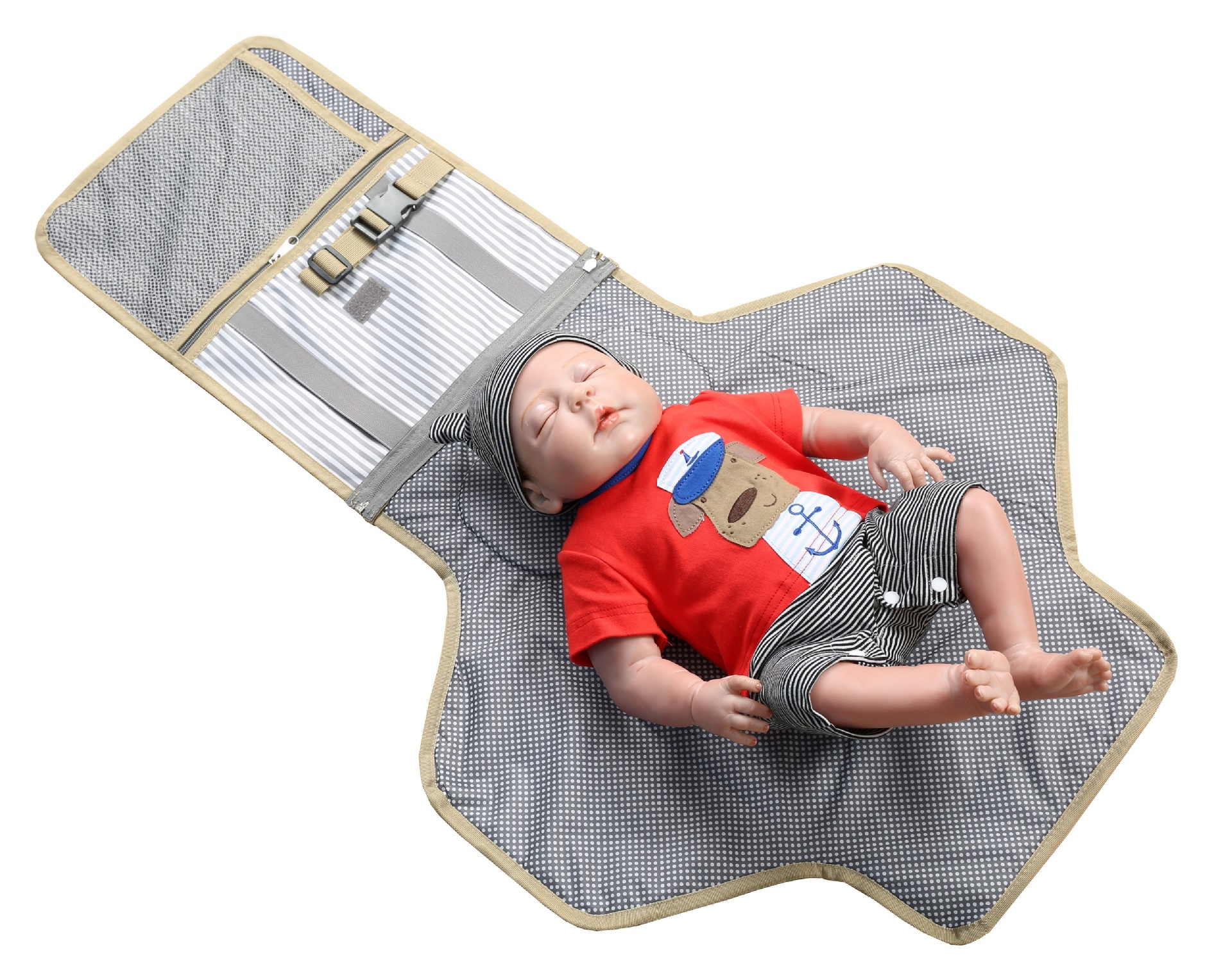 Waterproof Diaper Changing Pad: Portable & Convenient - MAMTASTIC