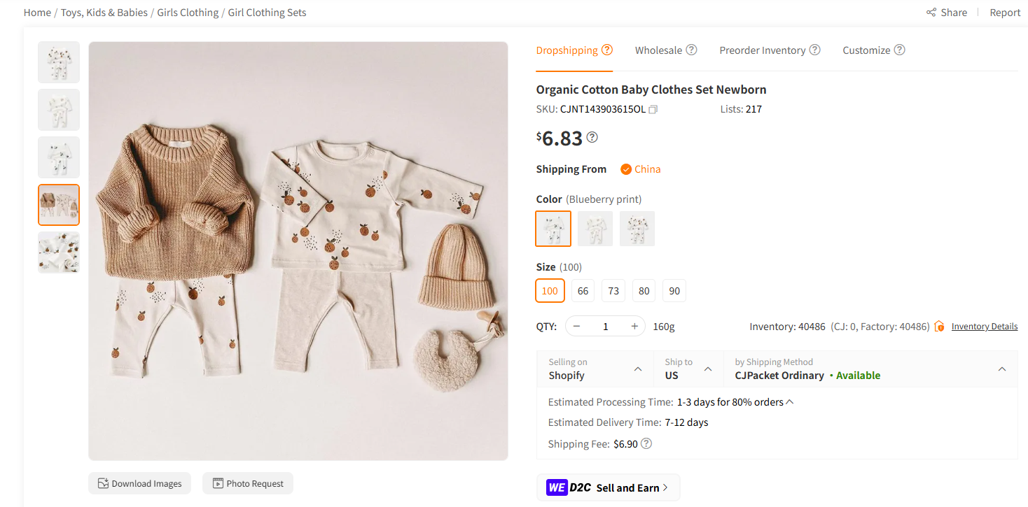 Organic Baby Clothes