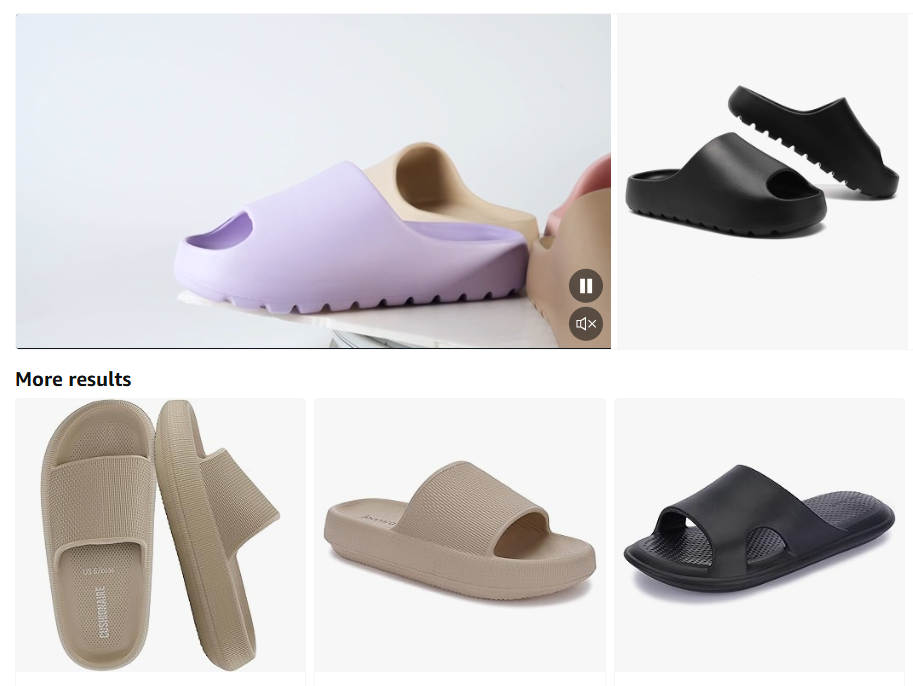 Slide Sandals and Slippers