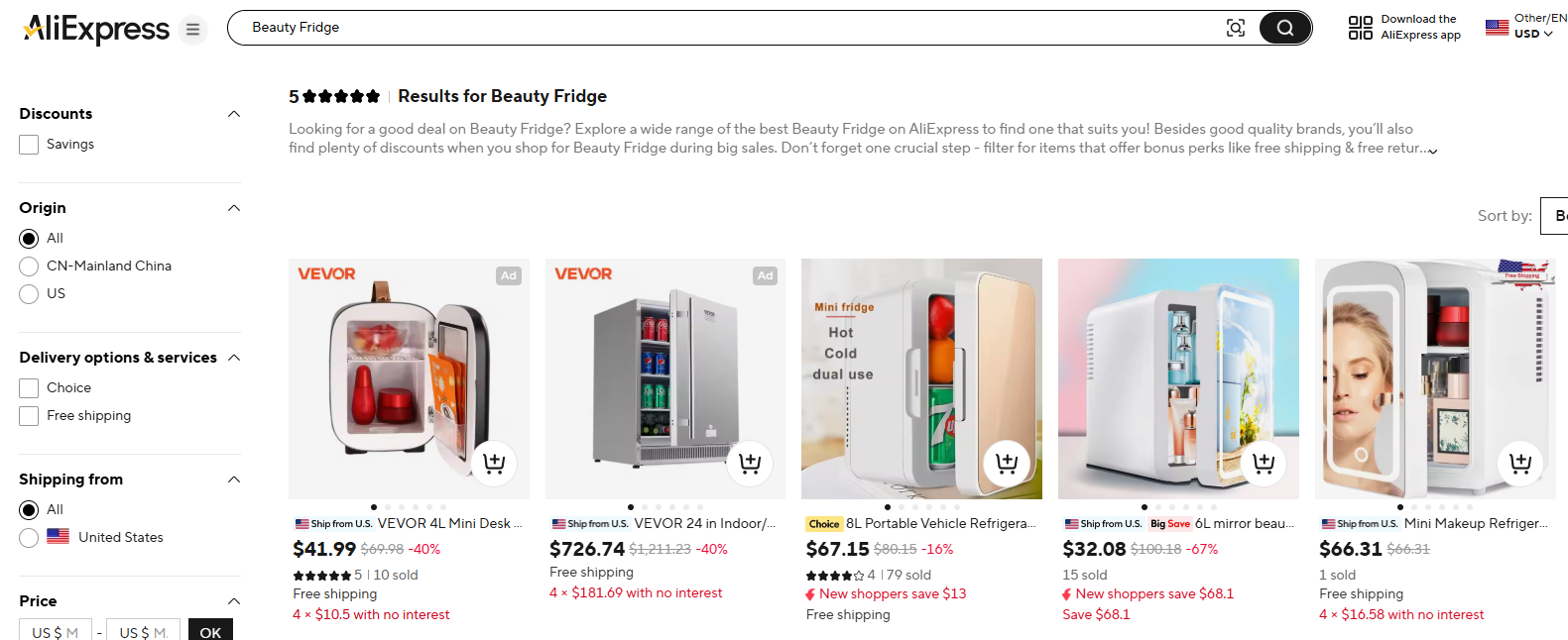 Beauty Fridge