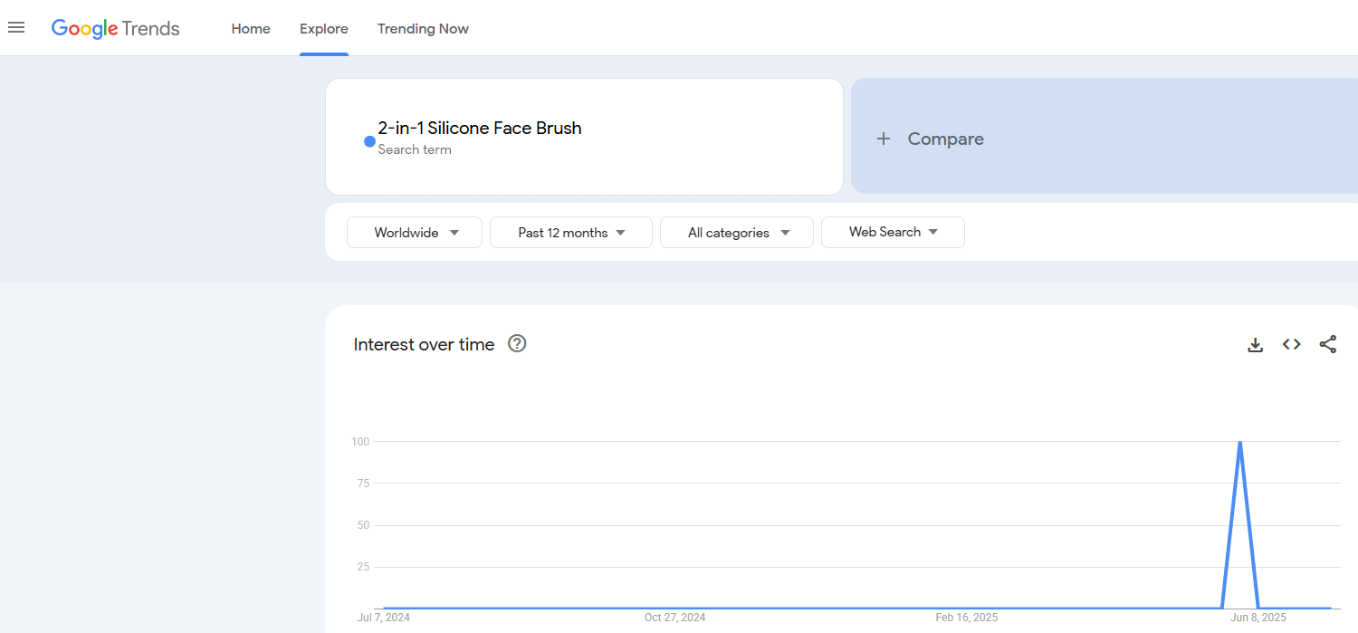 2-in-1 Silicone Face Brush