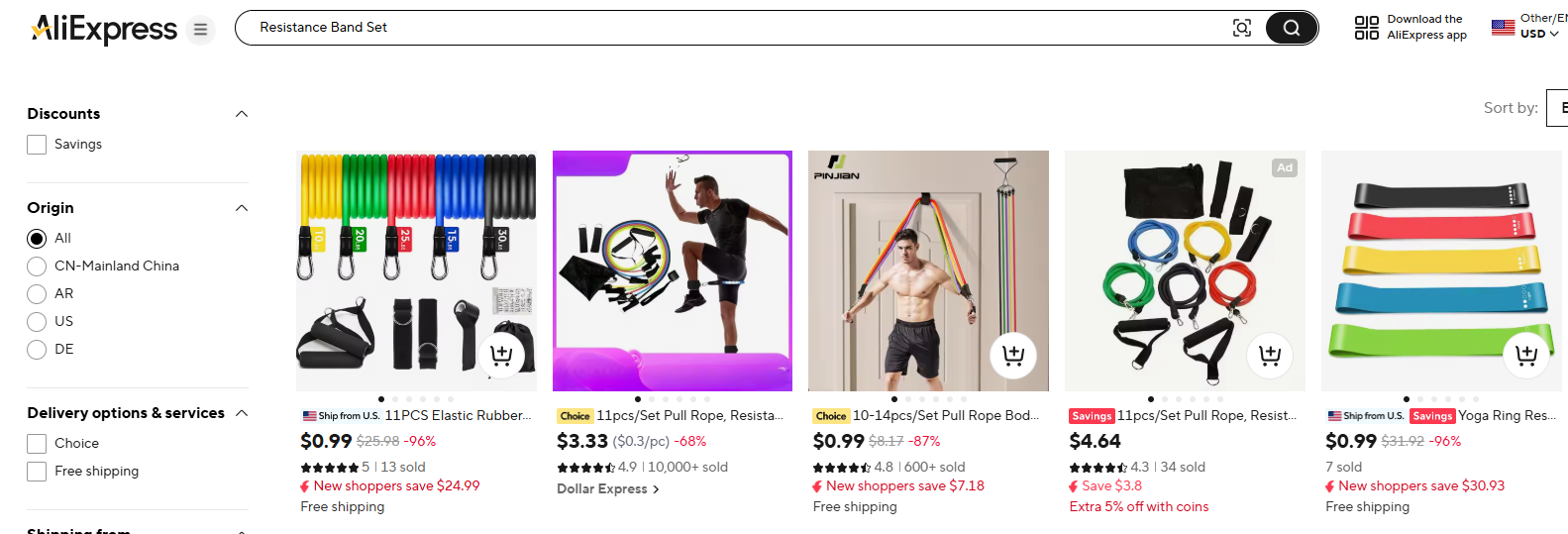 Resistance Band Set