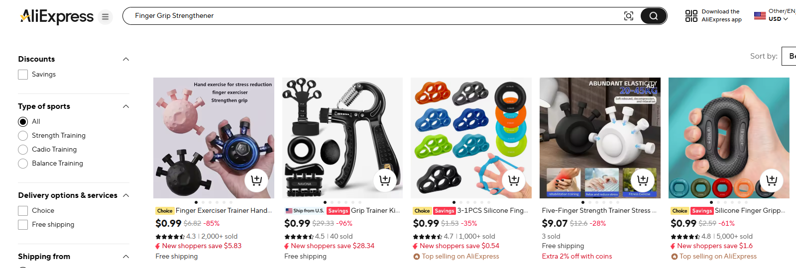 Finger Grip Strengthener