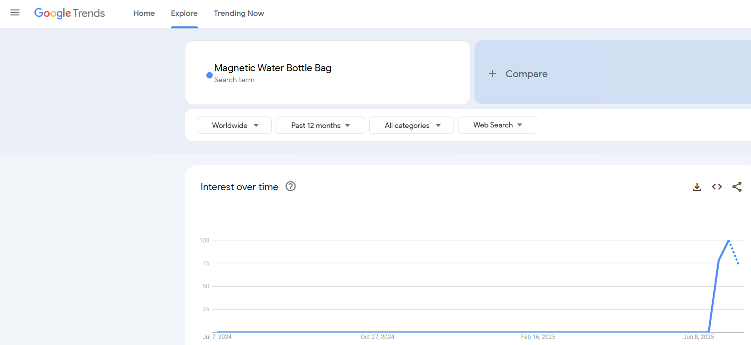 Magnetic Water Bottle Bag