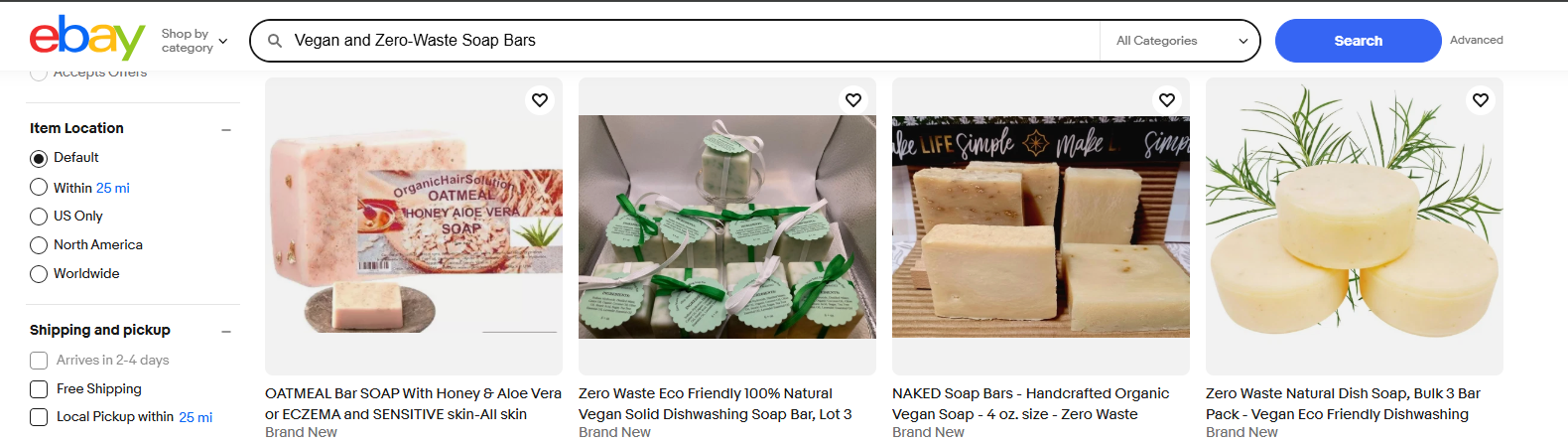 Vegan and Zero-Waste Soap Bars