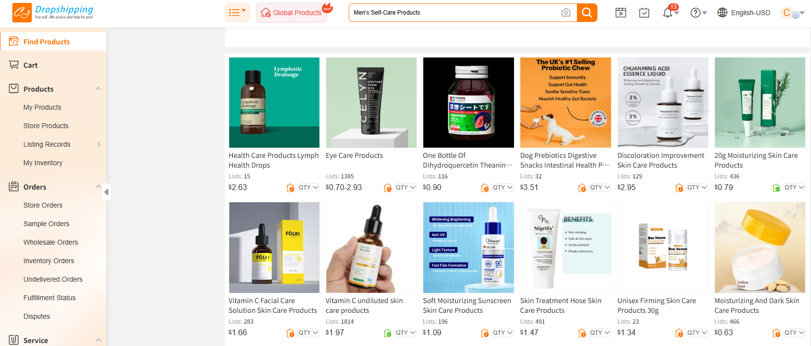 Men's Self-Care Products