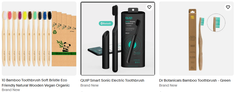 Eco Bamboo Toothbrushes