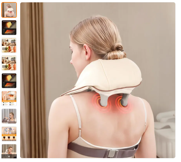 Neck & Shoulder Massager Wraps