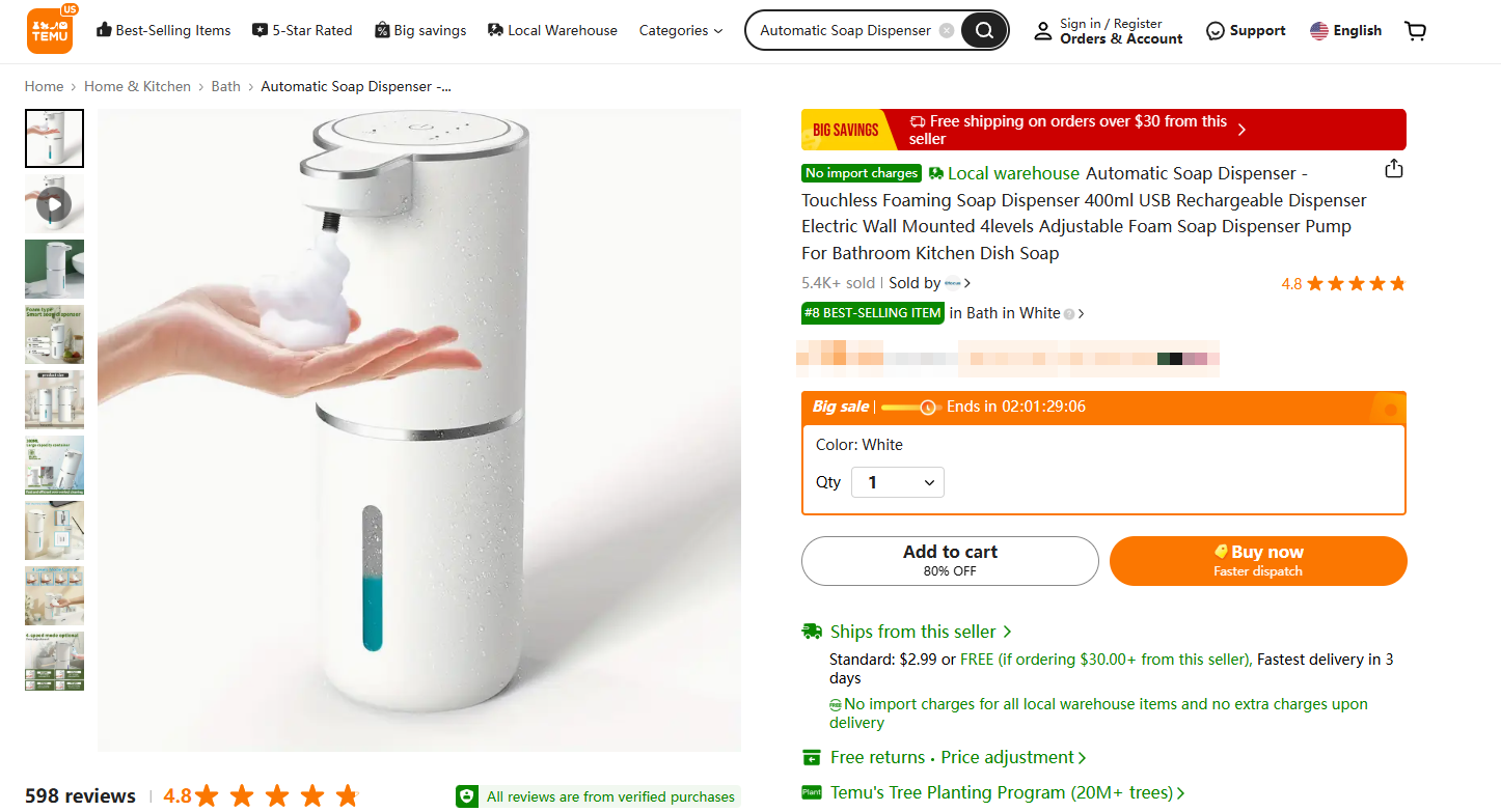 Automatic Soap Dispenser