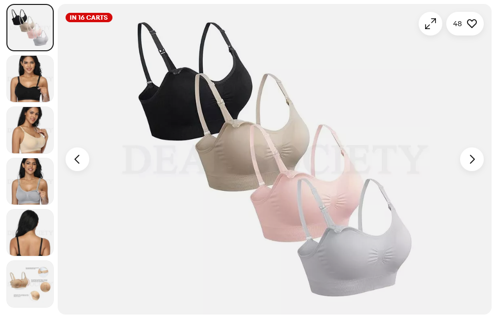 Wireless Bra Tops