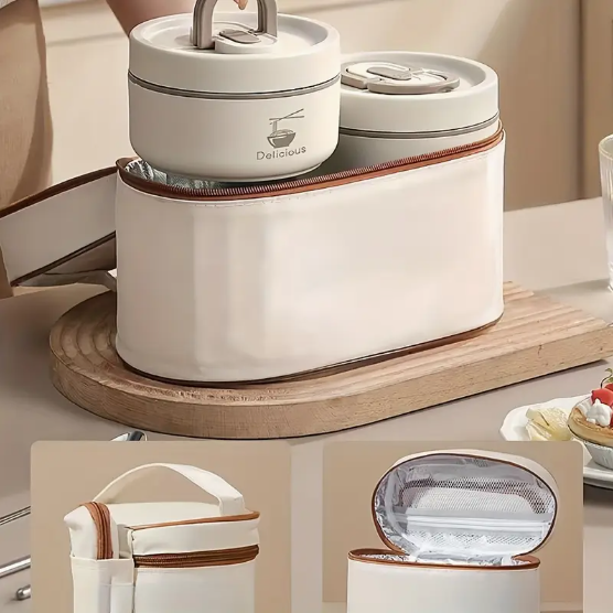 Multi-Tier Stainless Steel Lunch Box (Tiffin)