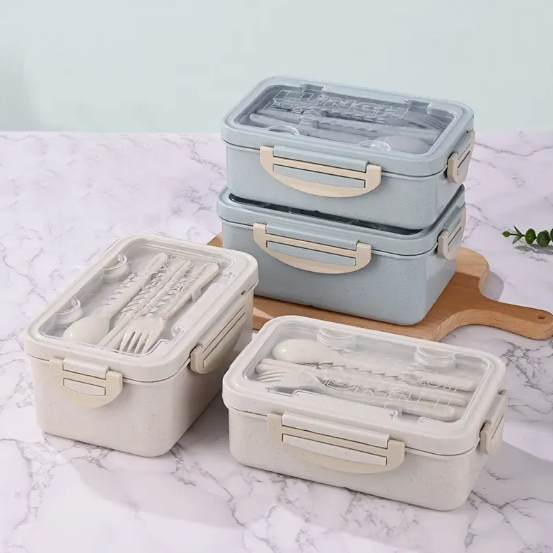 Bento-Style Lunch Box (Multi-Compartment)