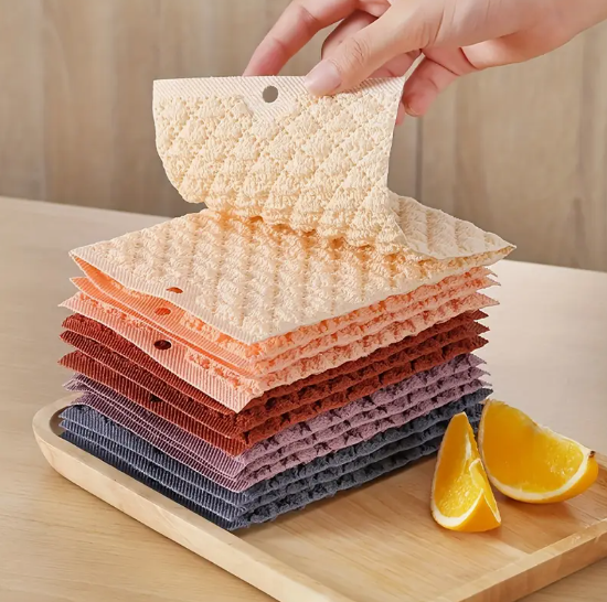 Eco-Friendly Reusable Cleaning Pads