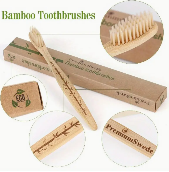 Eco-Friendly Bamboo Toothbrushes