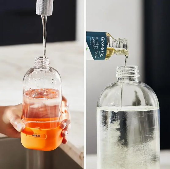 Concentrated and Refillable Cleaning Solutions