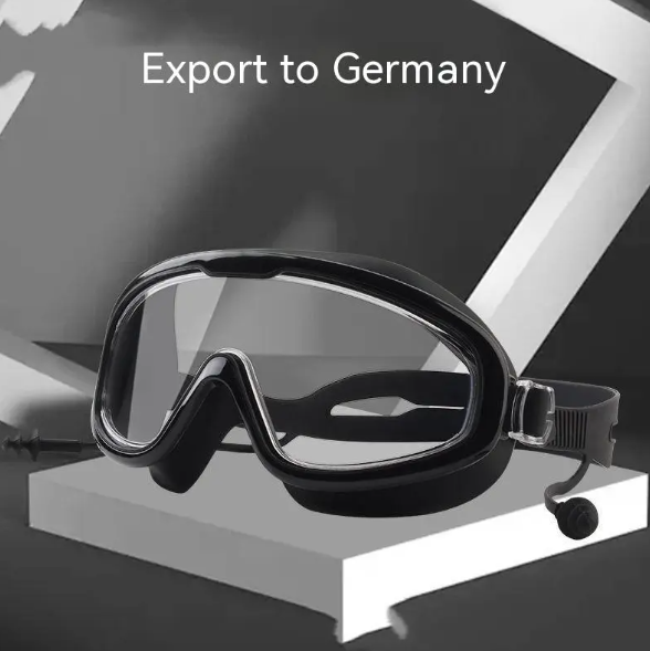 Wide Swimming Goggle with Earplug