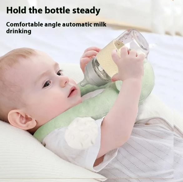Baby Bottle Holder Pillow