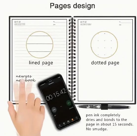 Smart Reusable Notebooks