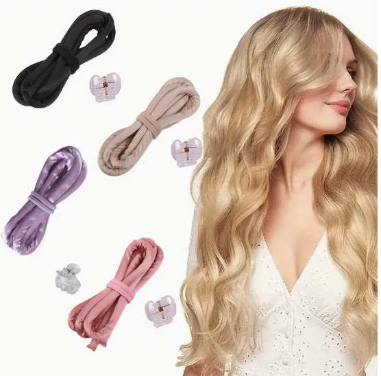 Heatless Curling Rod Headbands
