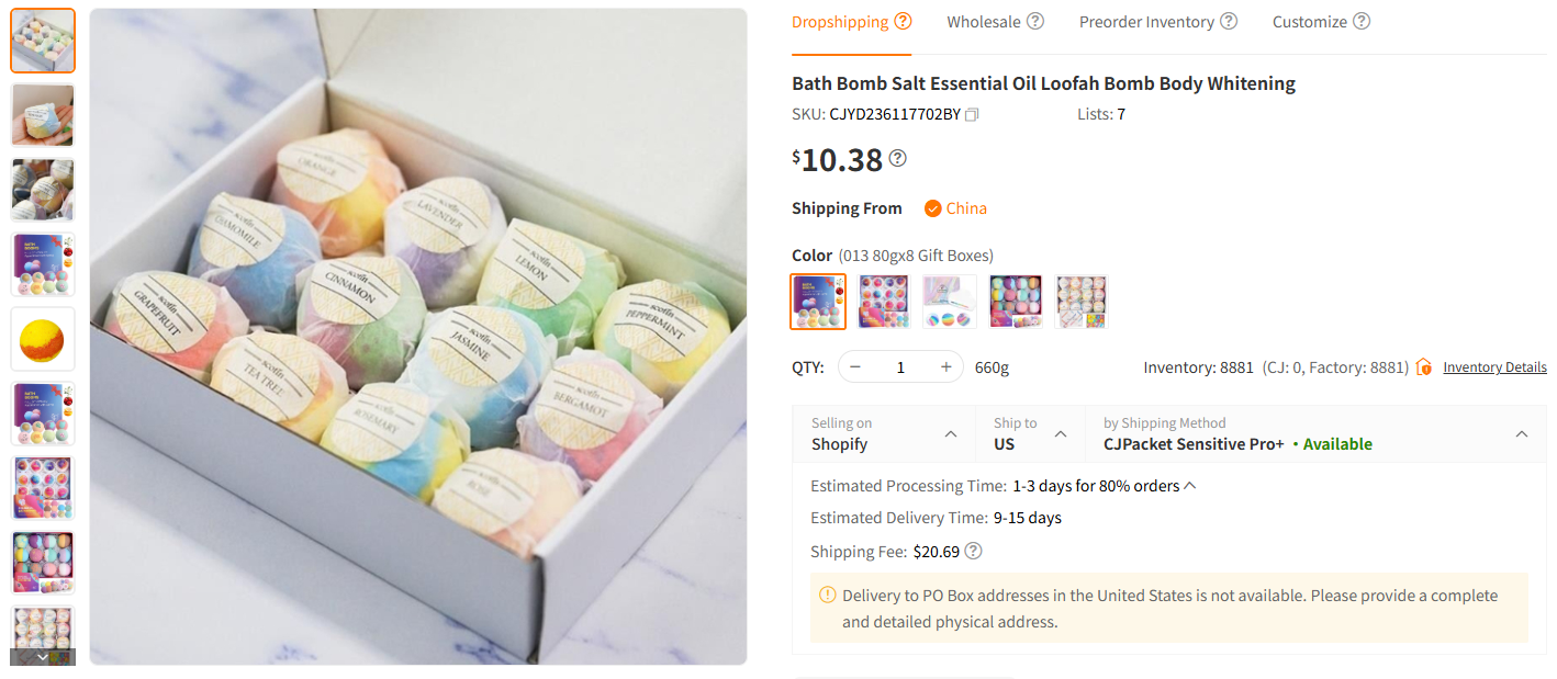 Bath Bomb Spa Sets