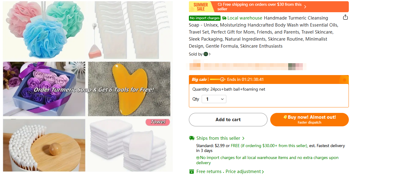 Natural & Organic Soap Bars