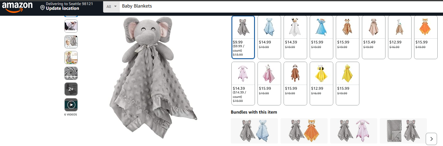 Baby Muslin Swaddle Blankets