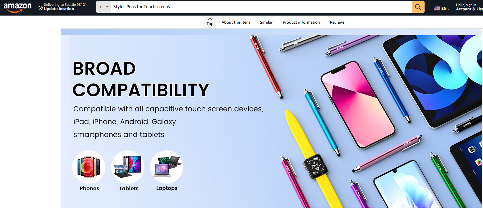 Stylus Pens for Touchscreens